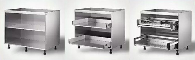 TỦ BẾP INOX LÀ GÌ ? tu bep inox khong moi han module roi canh phu pvc 5