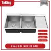 CHẬU ĐÔI INOX CÓ BÀN CR10048 KR 3.2mm TAKING z7597725516245 7912f470d5c644bc365ebc29d67bd35d