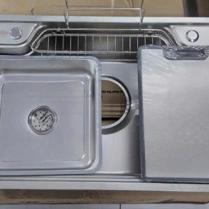 CHẬU ĐƠN BÁN NGUYỆT CR 7848 INOX 5.0mm TAKING z7607561447952 074fbf3cb7b6ccf1761b11701b0f1027